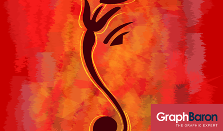 Happy Ganesh Chaturthi Graphic Design, Micro-content design, social media post design, small info-graphic design