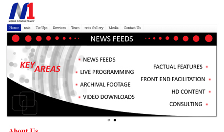 News Media Consultancy - Old Layout